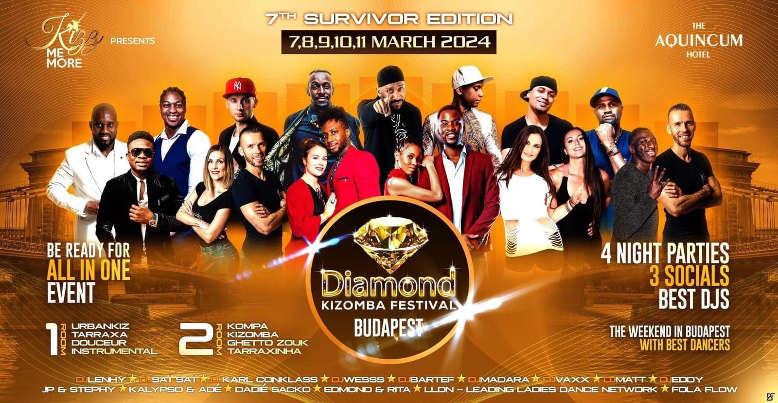 Diamond Kizomba Festival 07 - 11 March 2024 - OFFICIAL