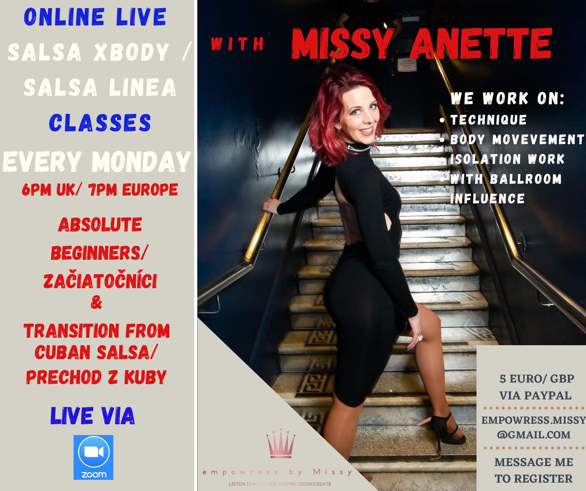 Salsa Linea Xbody- absolute beginner beginner