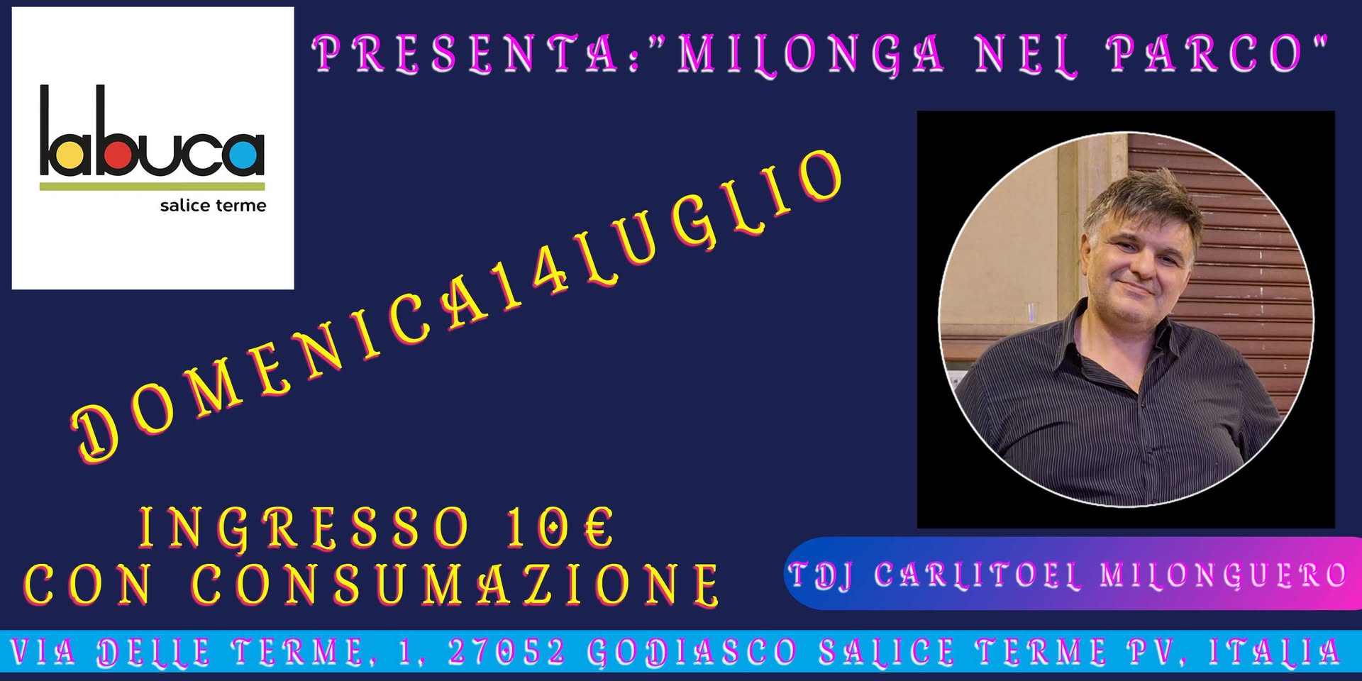La Buca Presenta : Milonga nel Parco