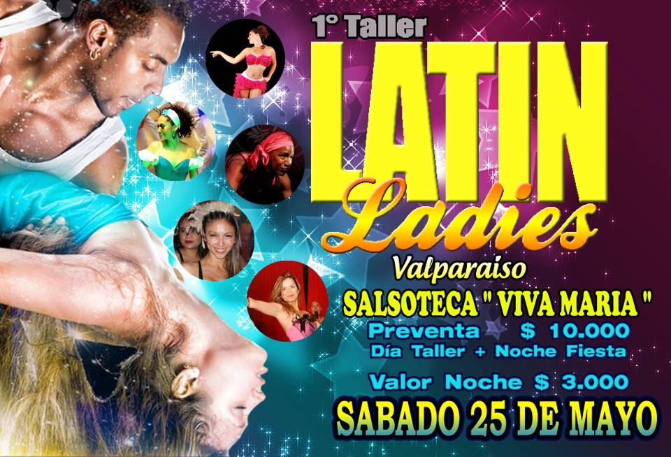 VIVA MARIA 1° EVENTO LATIN LADIES VALPARAISO