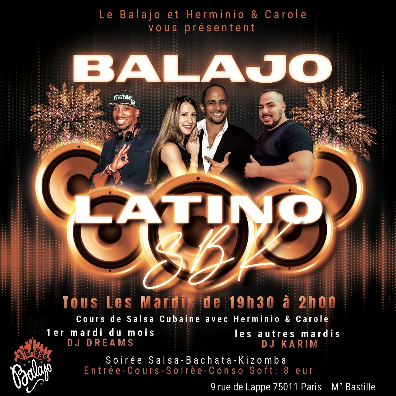 Les Mardis Balajo Latino SBK