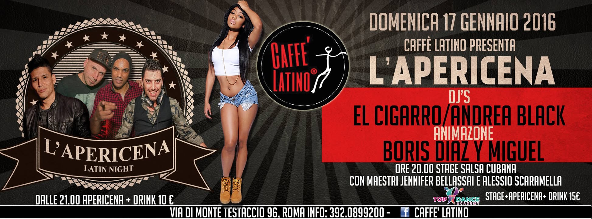 L'apericena Latino del Caffè Latino