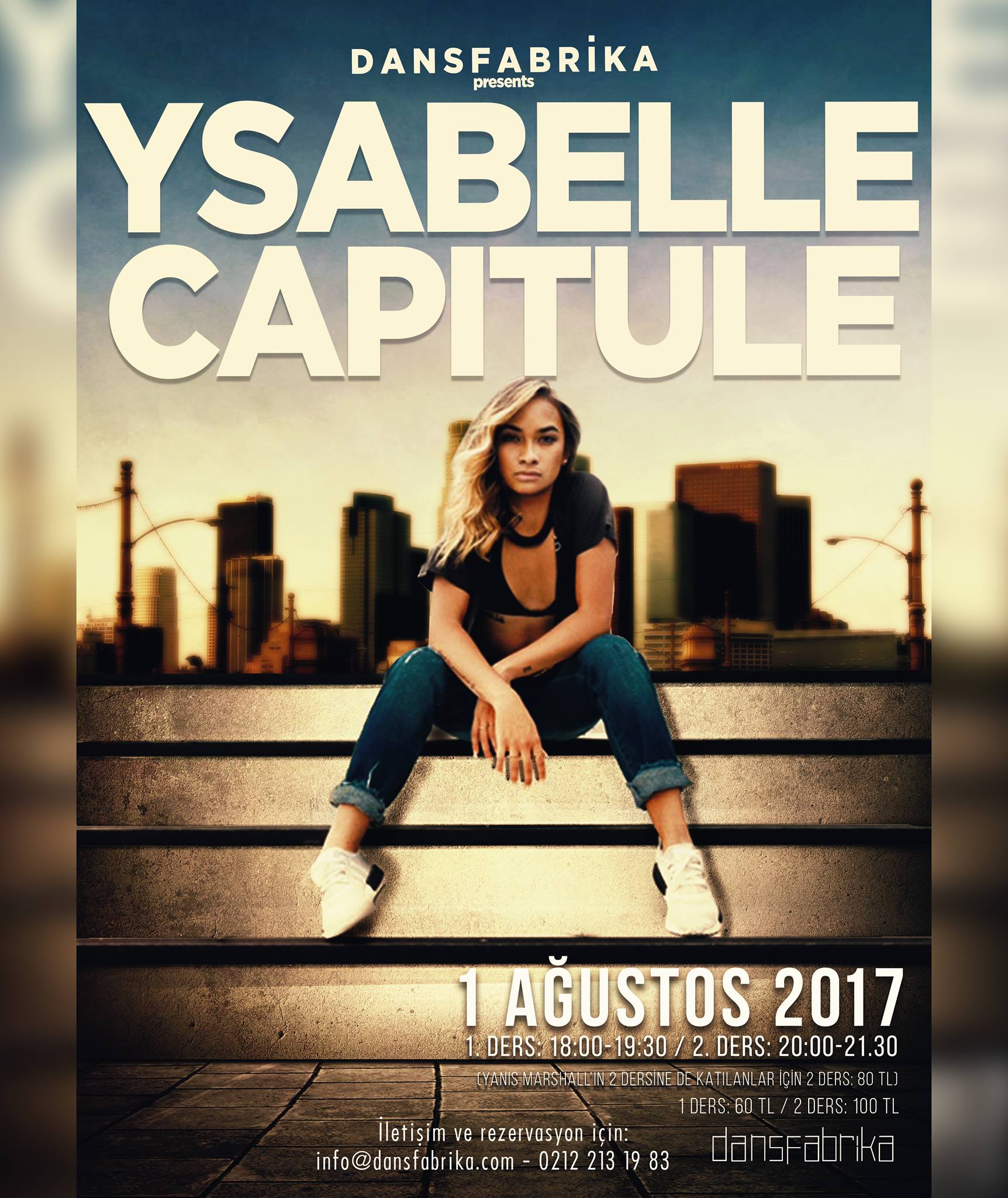 Y S A B E L L E C A P I T U L E Workshop at Dansfabrika