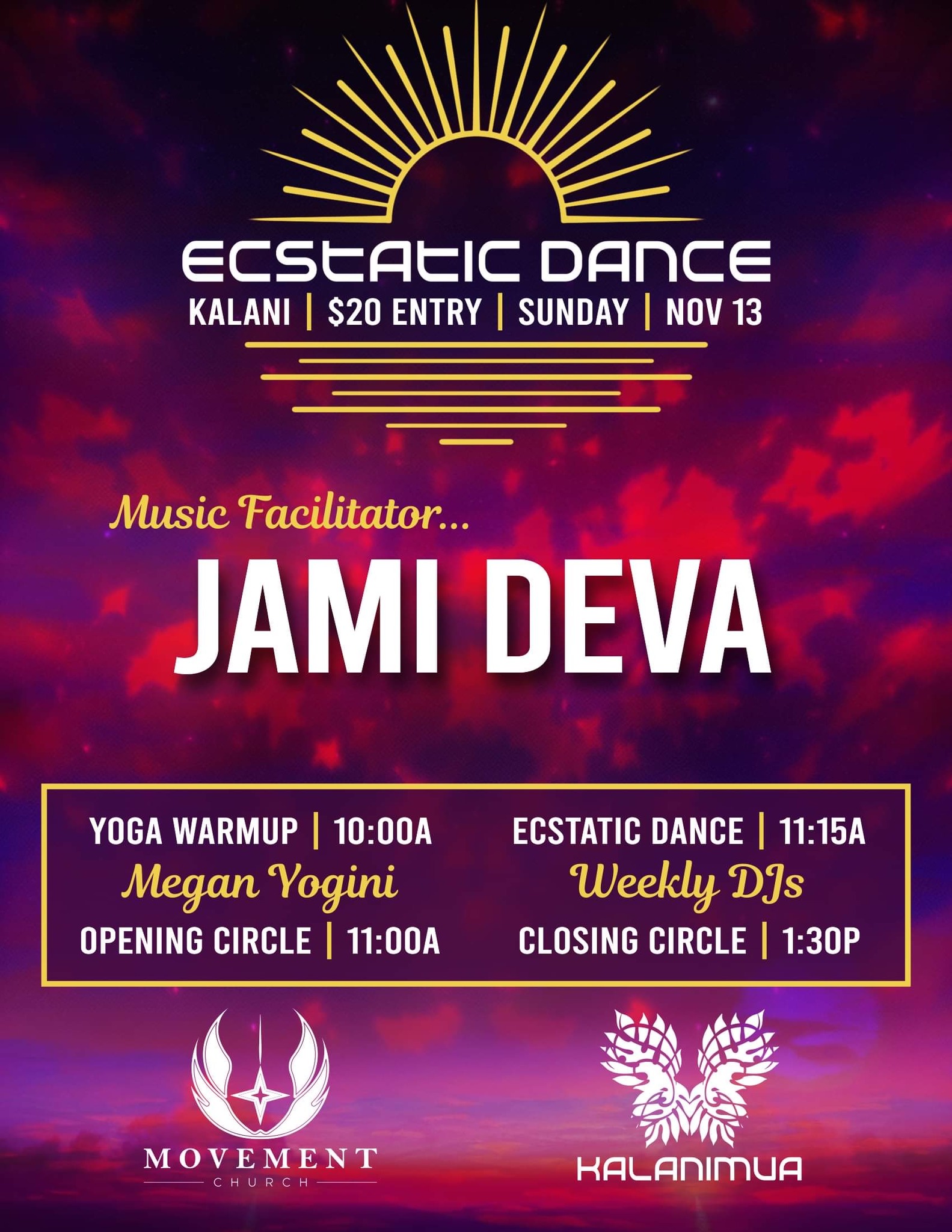 Ecstatic Dance:: Jami Deva