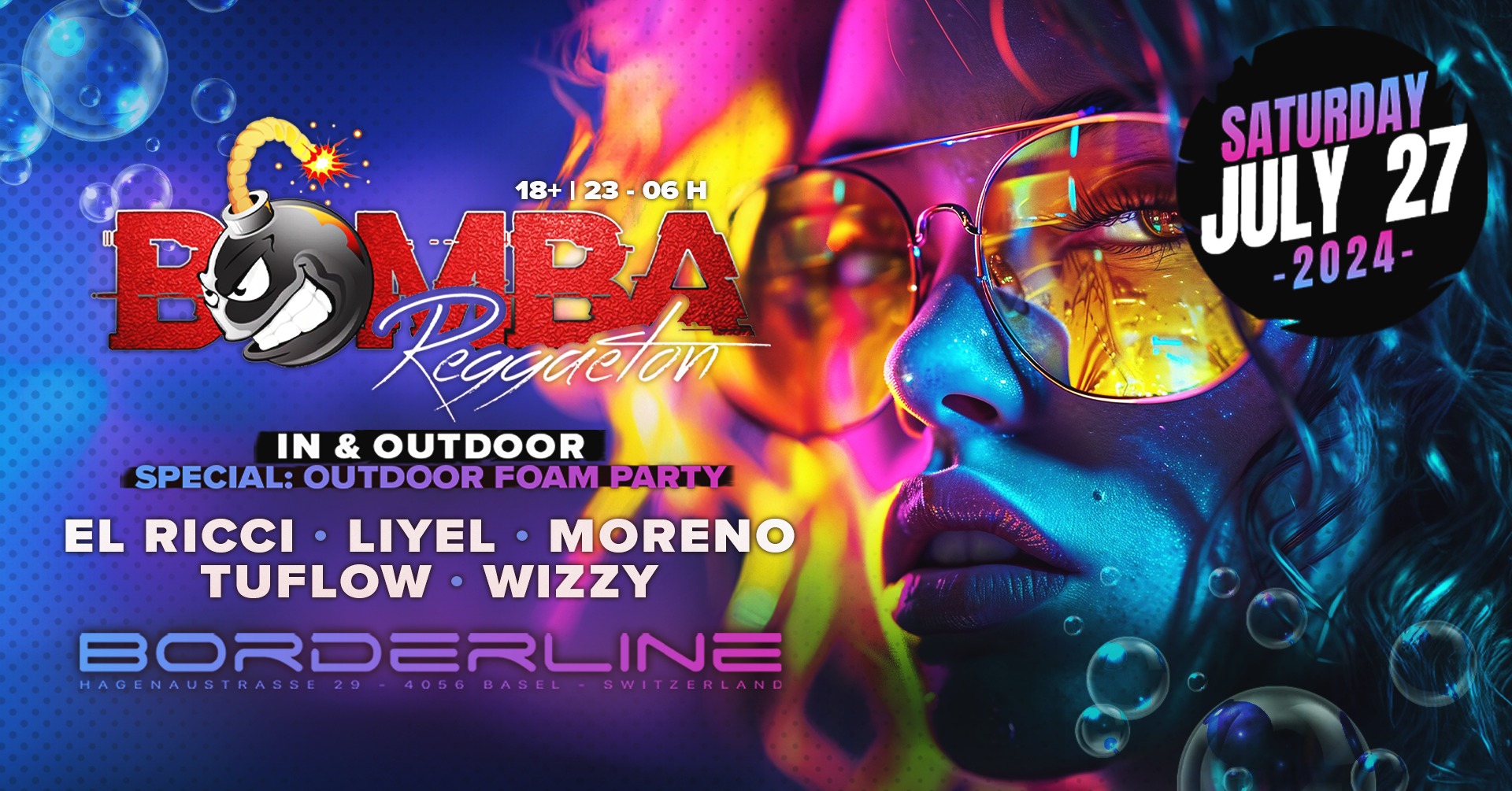 Bomba Reggaeton Summertime Special with Openair Lounge