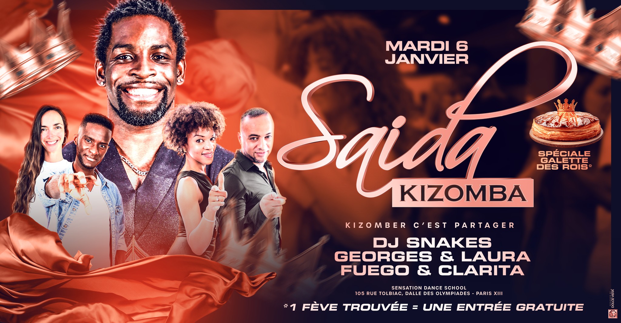 Saida Kizomba spéciale Galette des rois