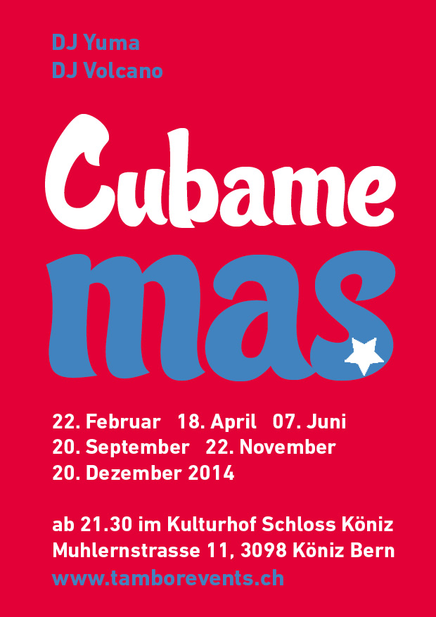 Cubame Mas mit Animation und Show