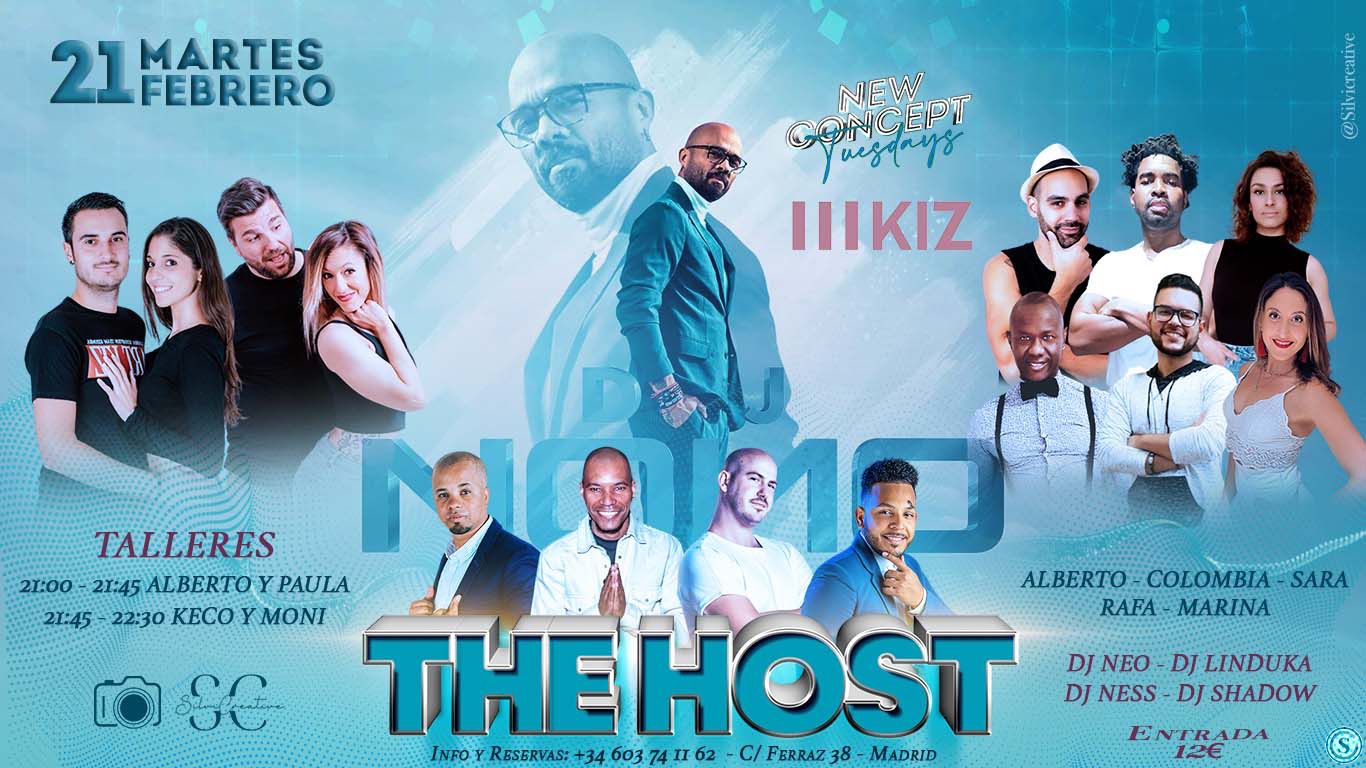 ★Kizomba Tuesday 21 de febrero 2023 ★ The Host ★