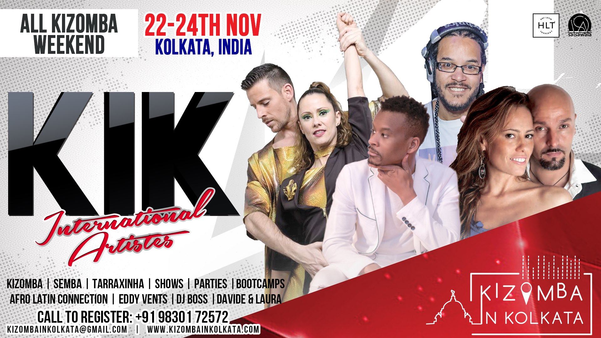 KIK 2019: Kizomba in Kolkata: 4th Edition: #TheKizombaResidency