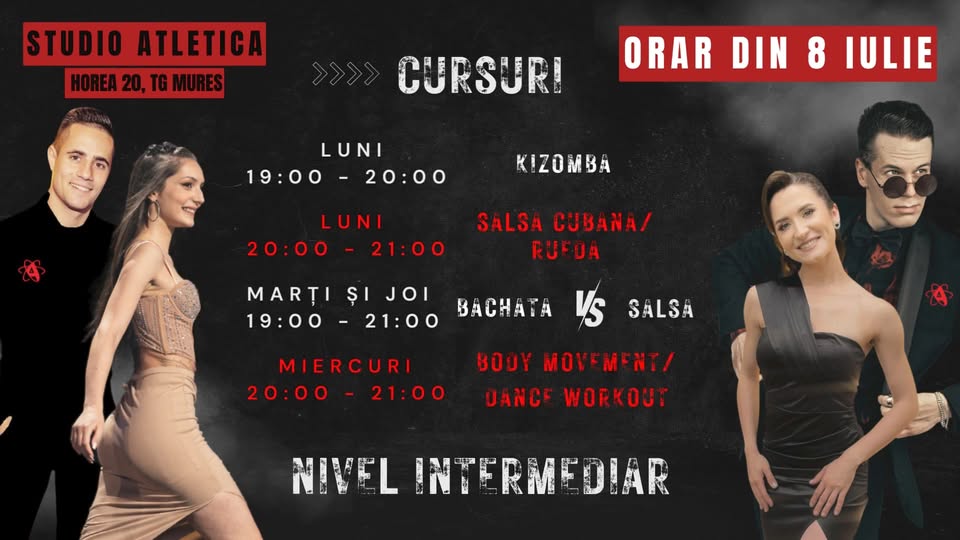 ATLETICA - salsa bachata kizomba cubana workout - INTERMEDIARI