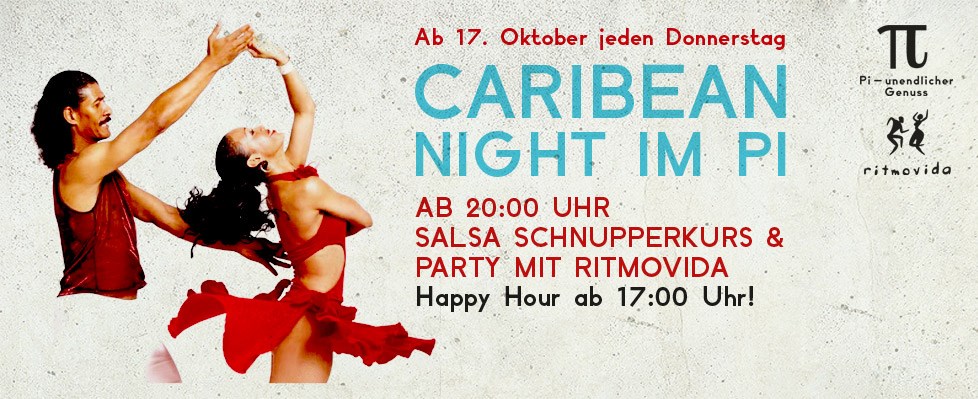 Caribean Night im Pi - mit DJ Sukker