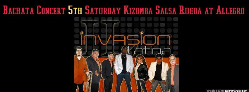 Kizomba, Timba and Bachata Concert Mega-Party @ Allegro - ALL Ages!
