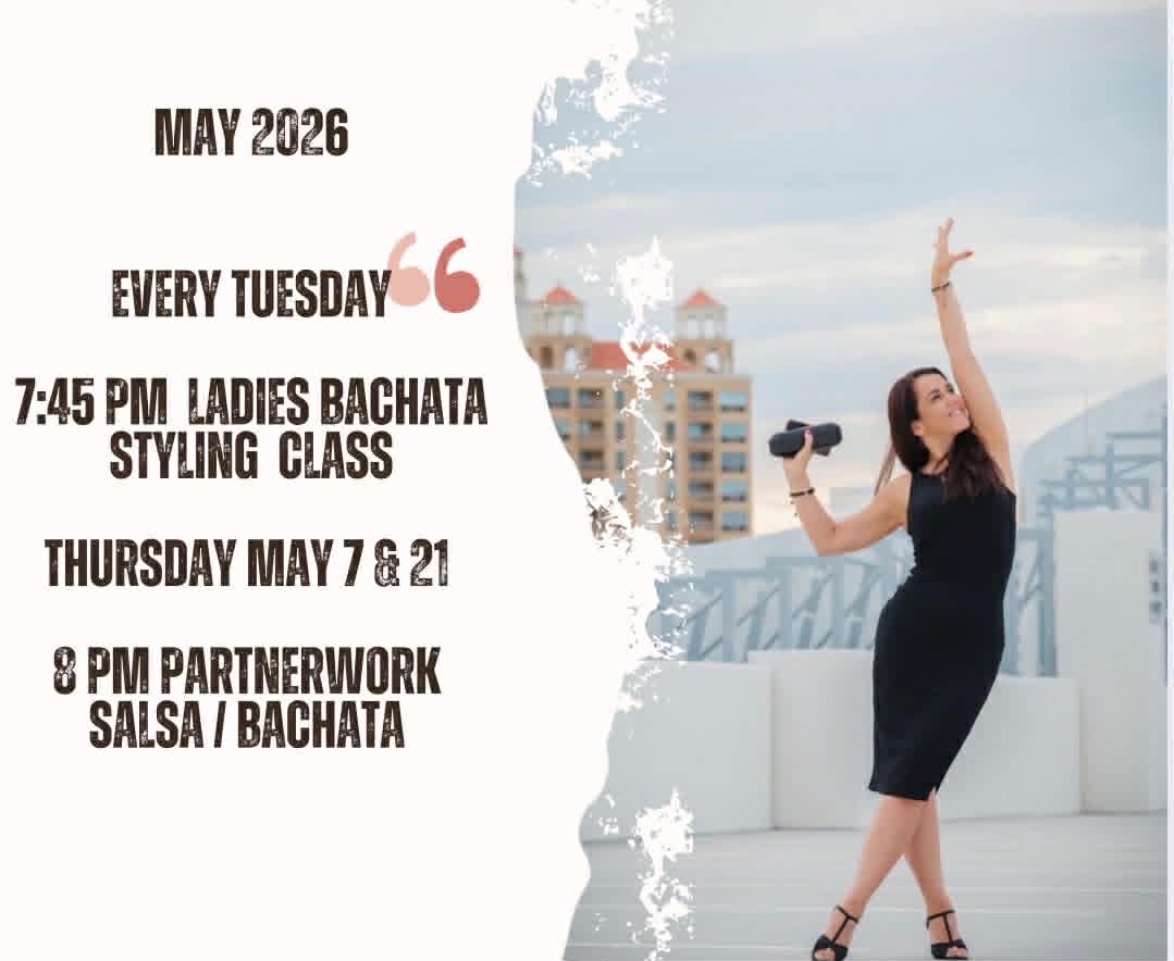 Ladies bachata styling classes at Dancing on the Suncoast