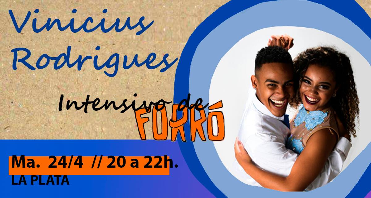 Intensivo de Forró con Vinicius Rodrigues en La Plata