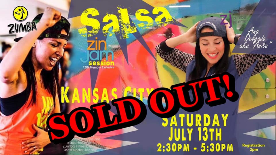 SOLD OUT! Salsa ZIN Jam Session w ZJ Ana Delgado - KS