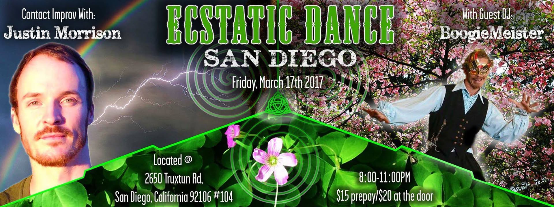 Ecstatic Dance San Diego w DJ BoogieMeister