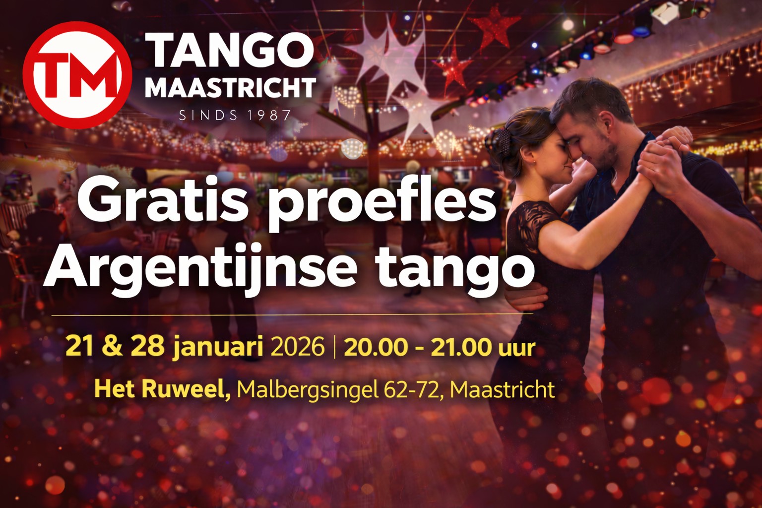 Gratis proefles free trial class Tango Argentino