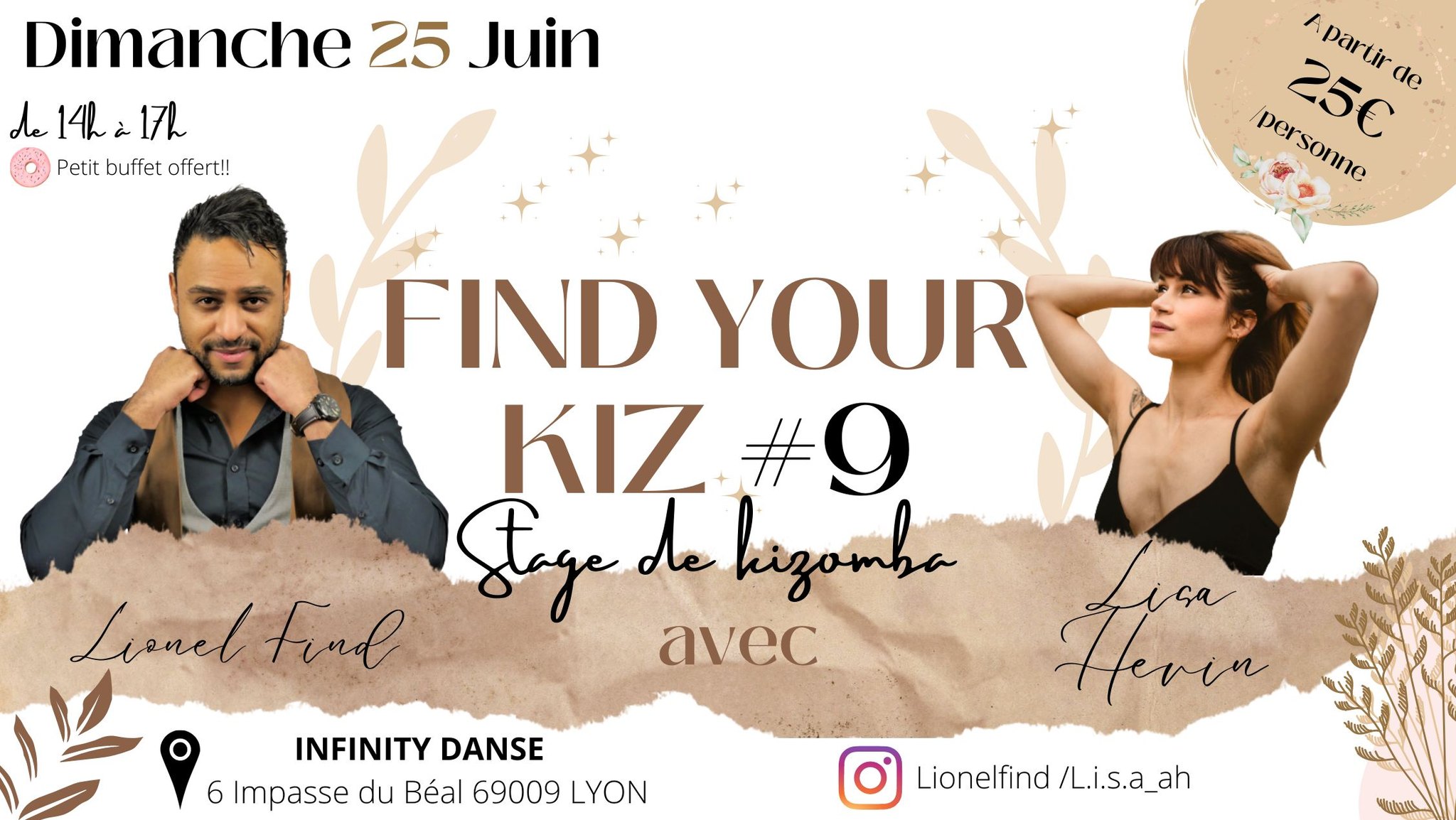 Stage de kizomba - Find Your Kiz#9