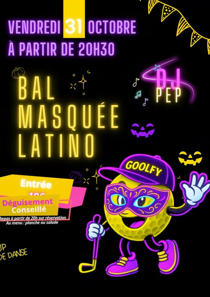 BAL MASQUÉ LATINO D'HALLOWEEN 🎃