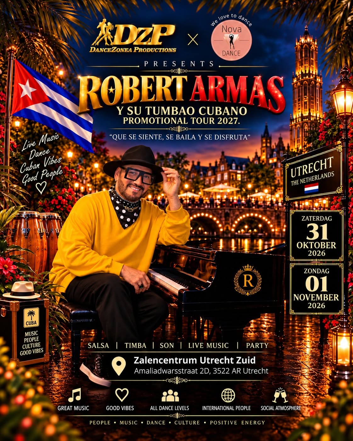 Cuban Fusion Weekend: Robert Armas y Su Tumbao Cubano