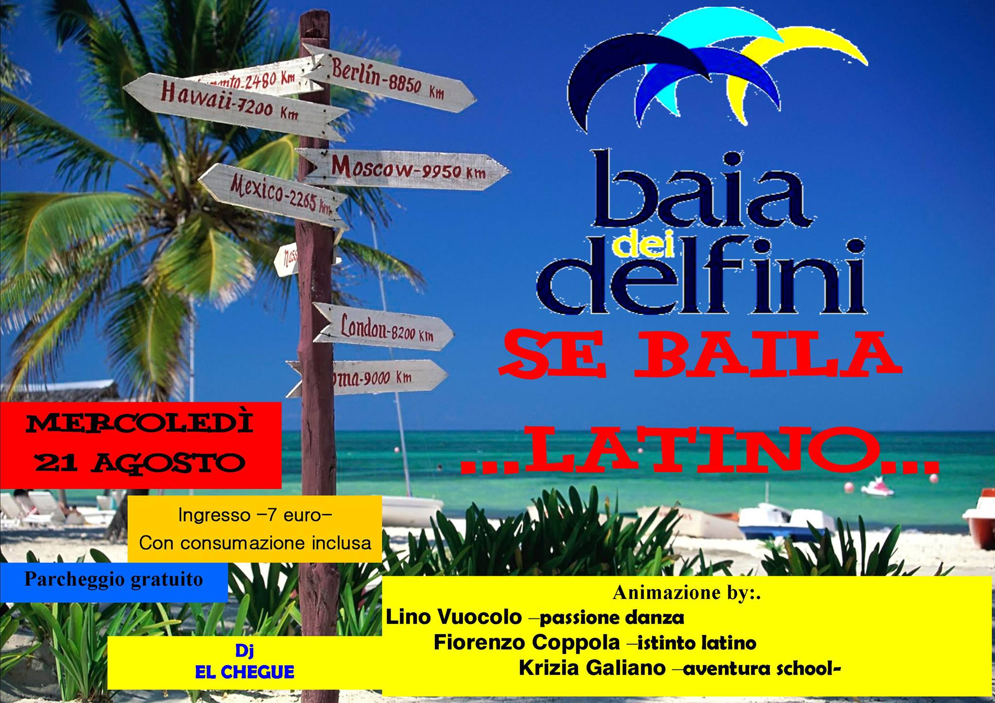 ---FIESTA LATINA--- BAIA DEI DELFINI---BATTIPAGLIA