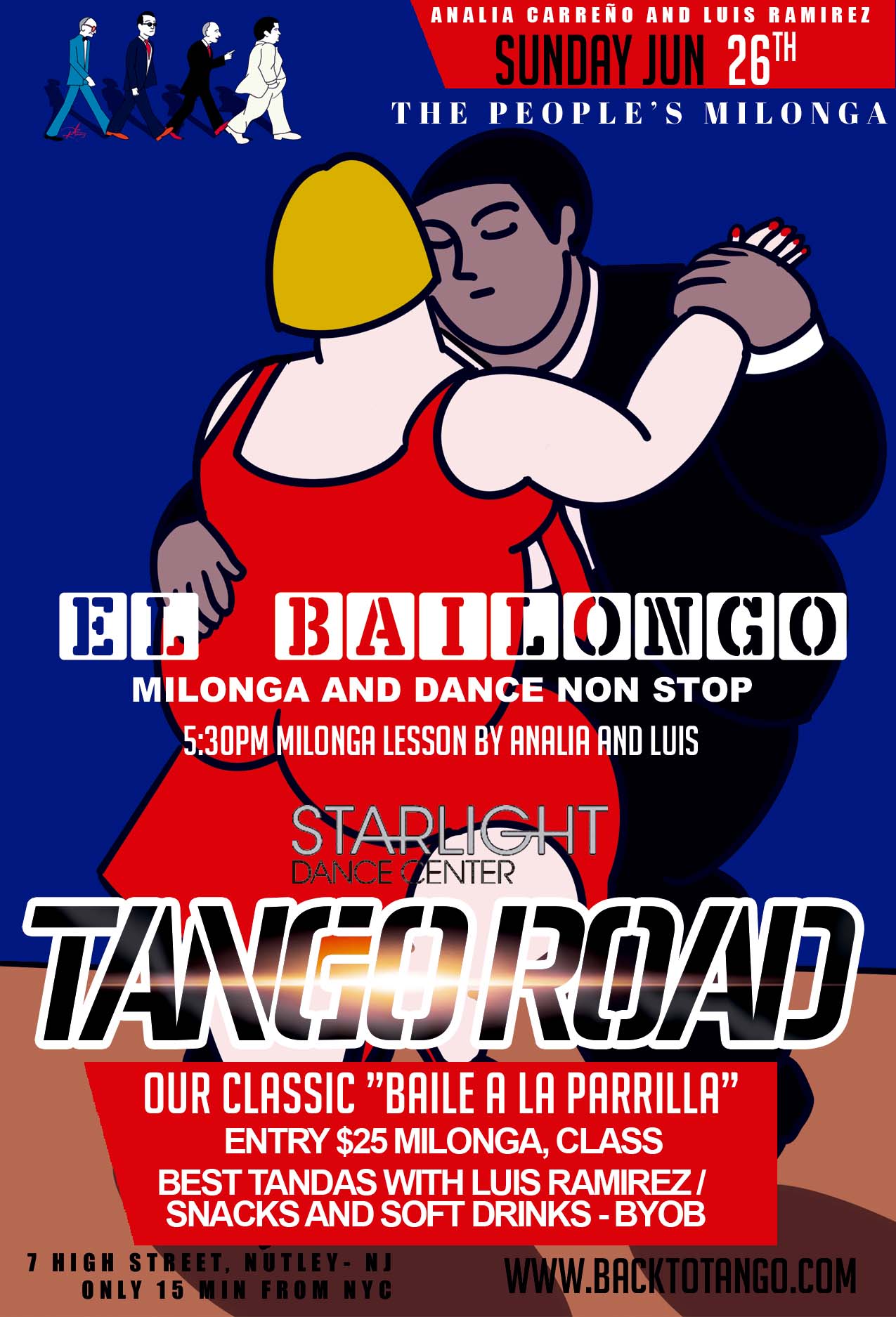 TANGO ROAD MILONGA