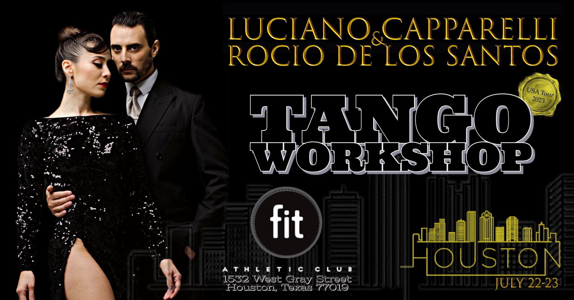 Tango at River Oaks with Luciano & Rocío