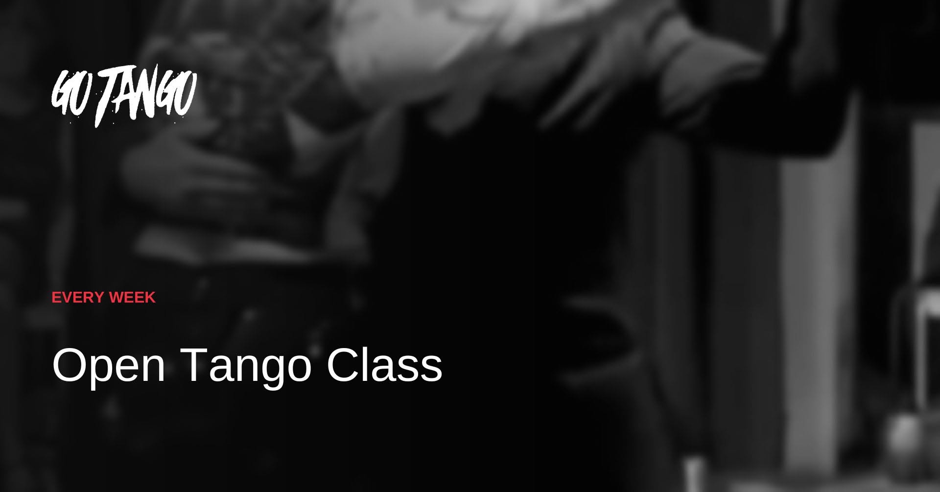 Go Tango Open Class pre-intermed - adv.