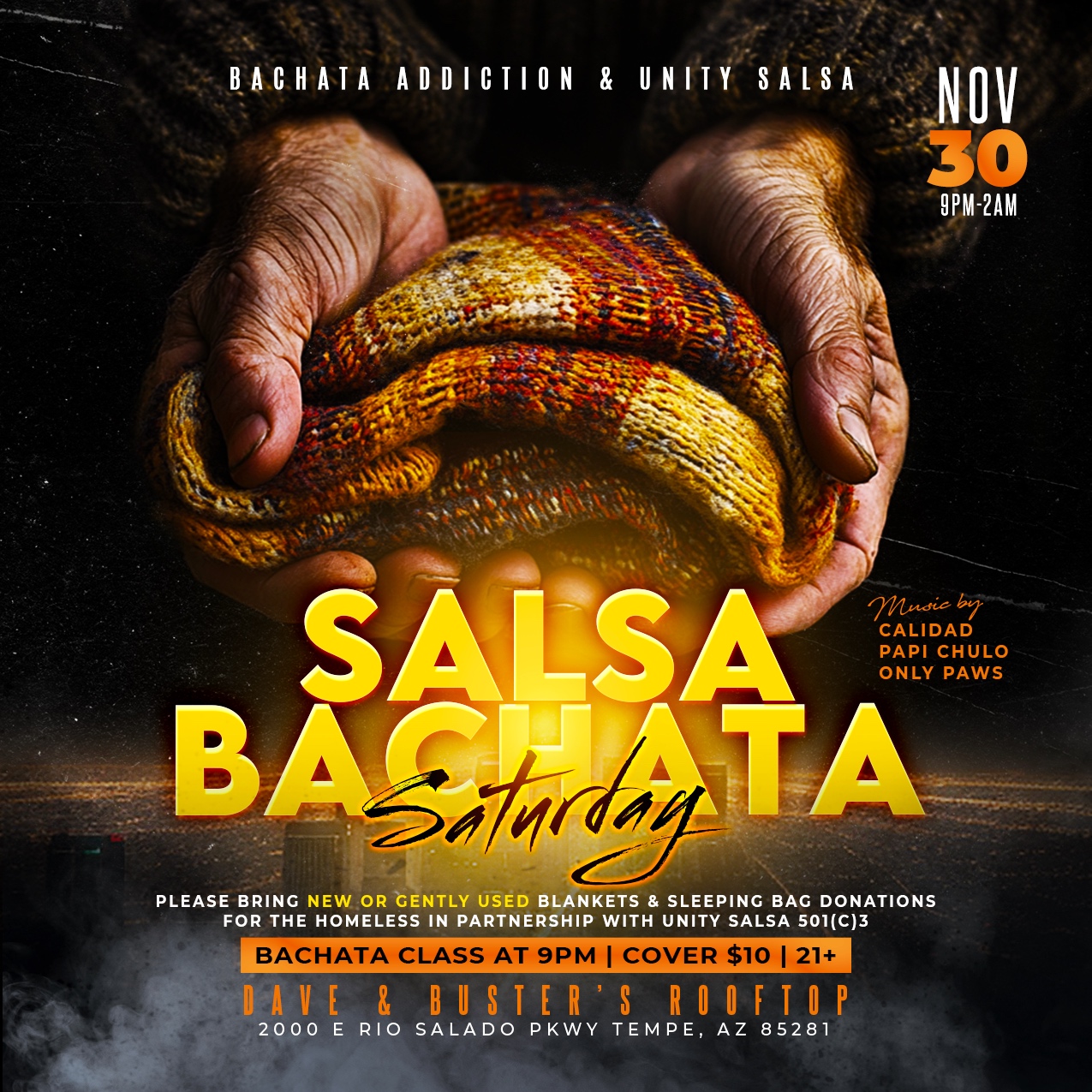 Salsa Bachata Saturday at D&B Bachata Addiction X Unity Salsa!