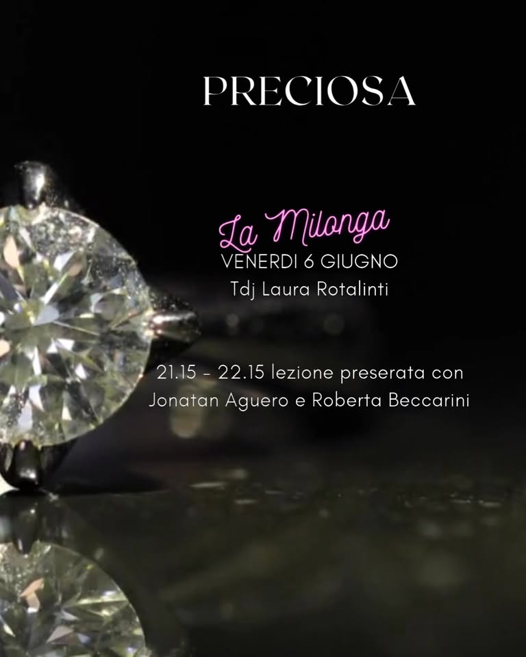 PRECIOSA LA milonga