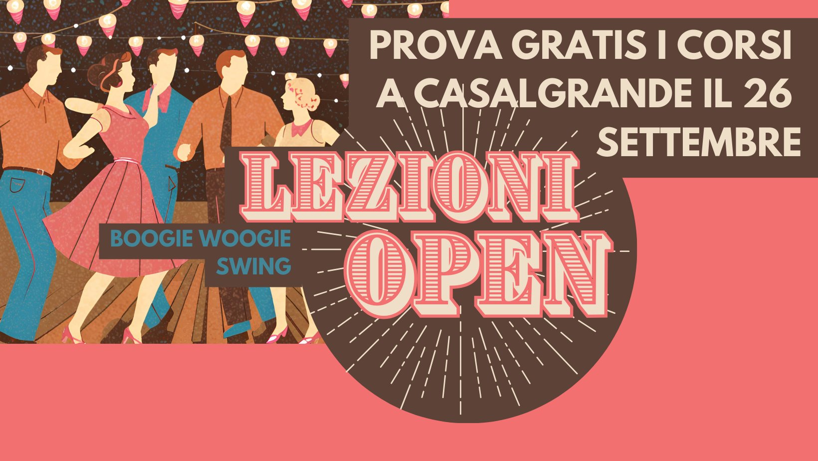 Lezioni Open CASALGRANDE - New Crazy Ballet - Boogie e Swing!