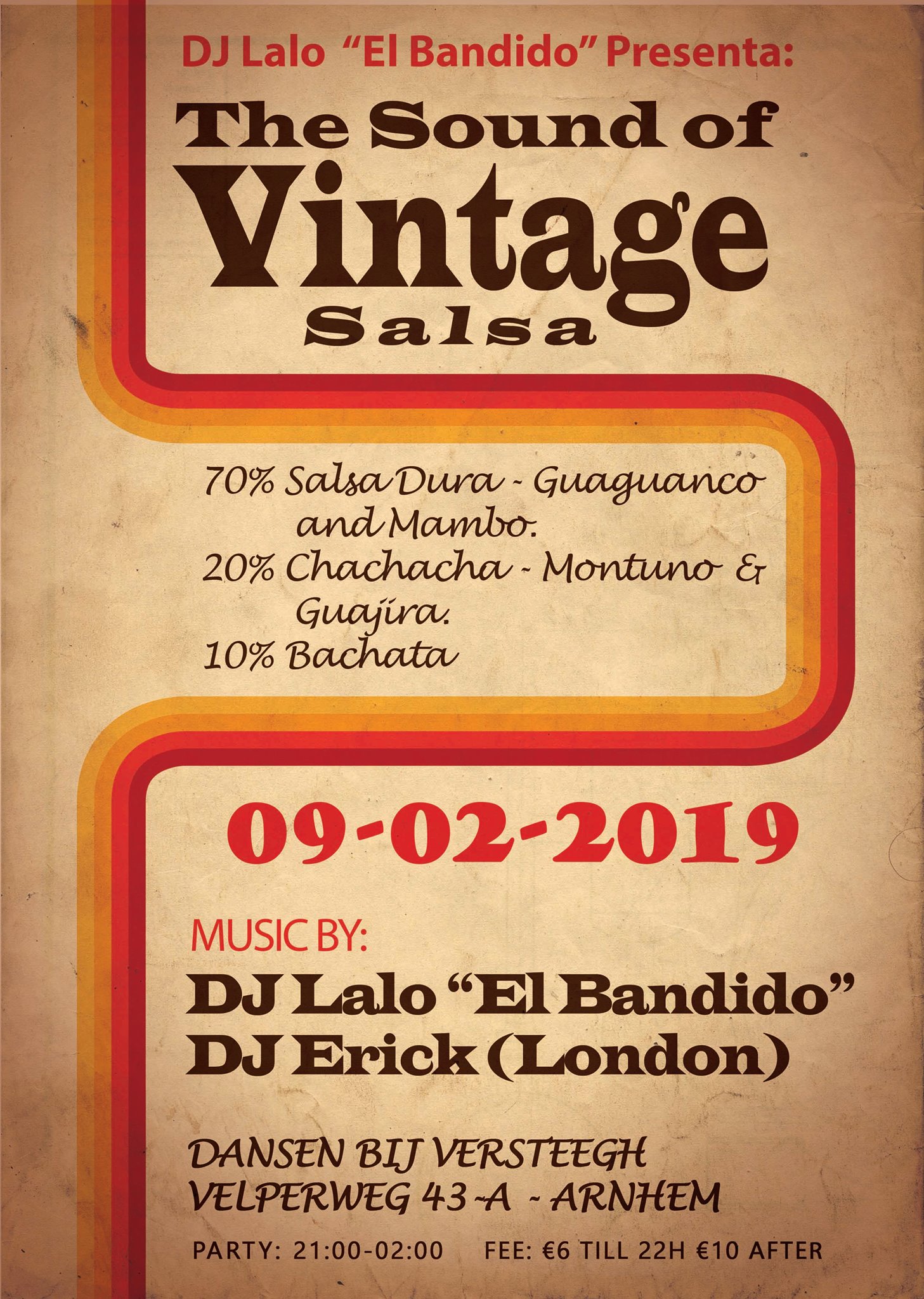 The Sound of Vintage Salsa - DJ Lalo.NL & DJ Erick.London