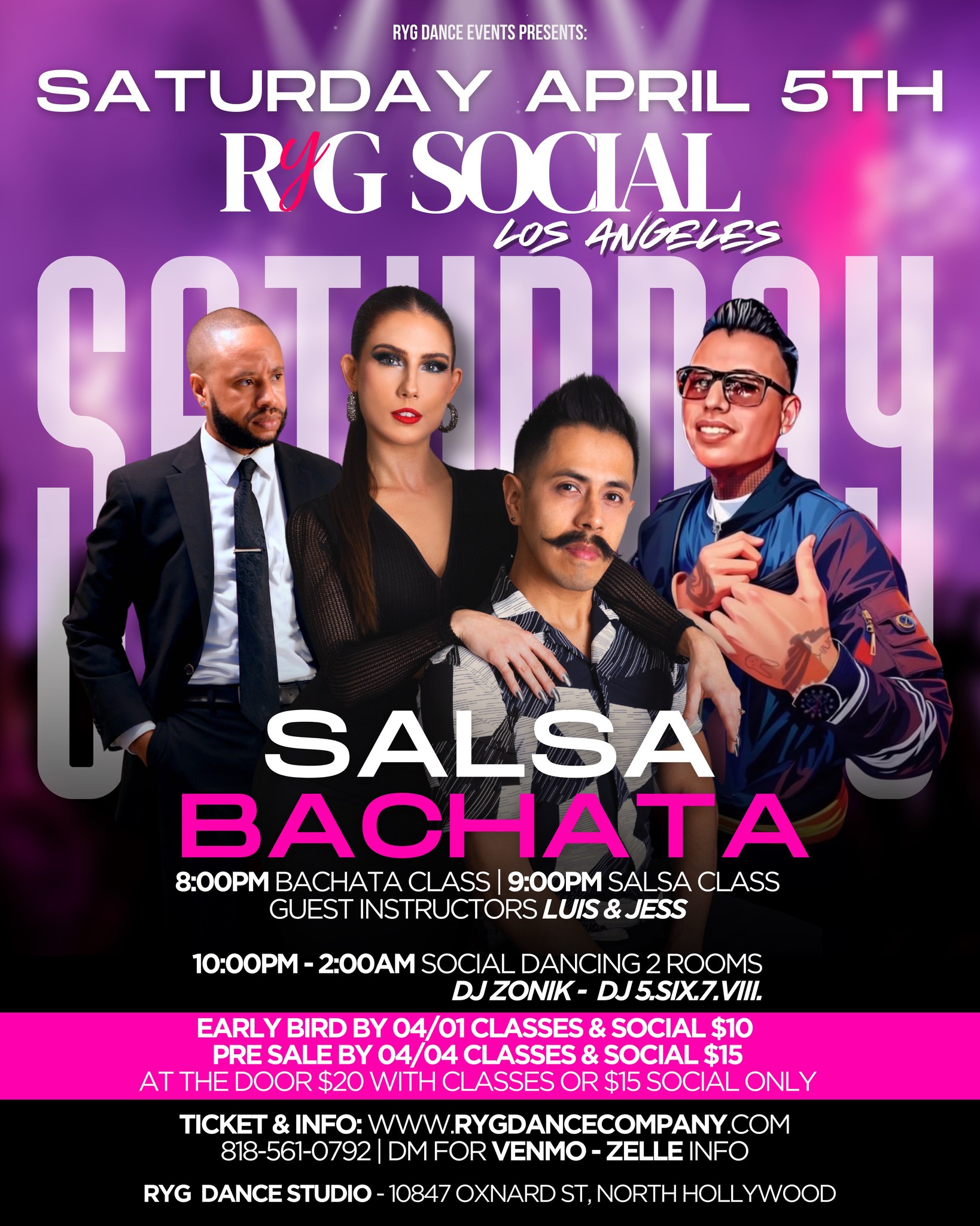 RYG SALSA & BACHATA NIGHT