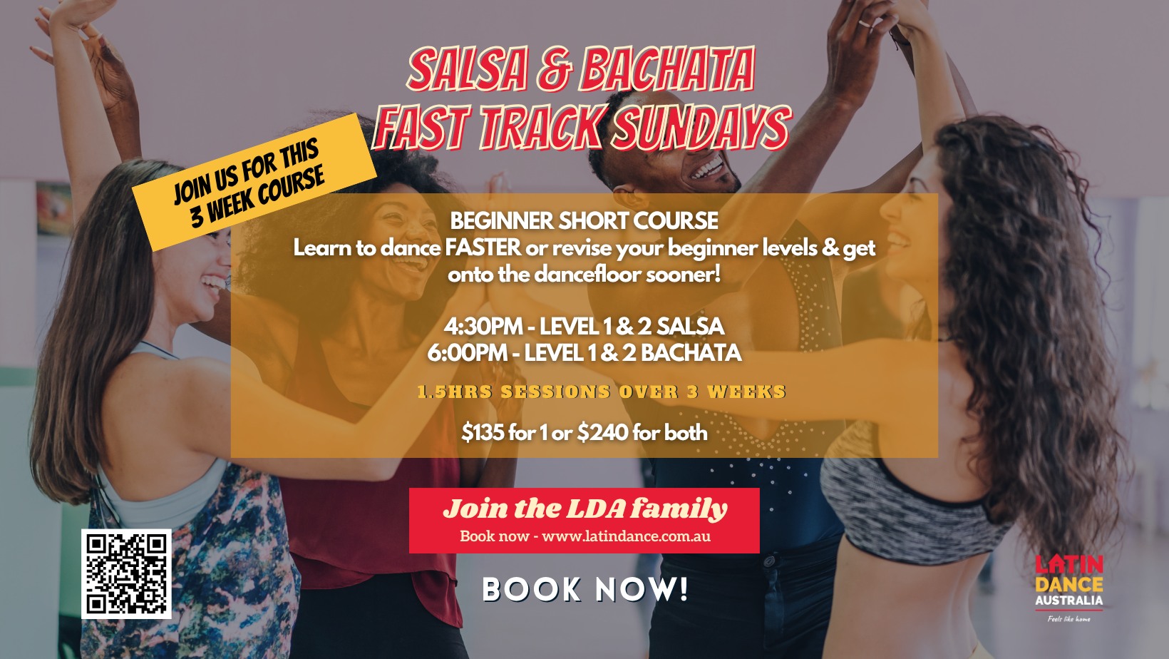 FAST TRACK SUNDAY'S @ LATIN DANCE AUSTRALIA