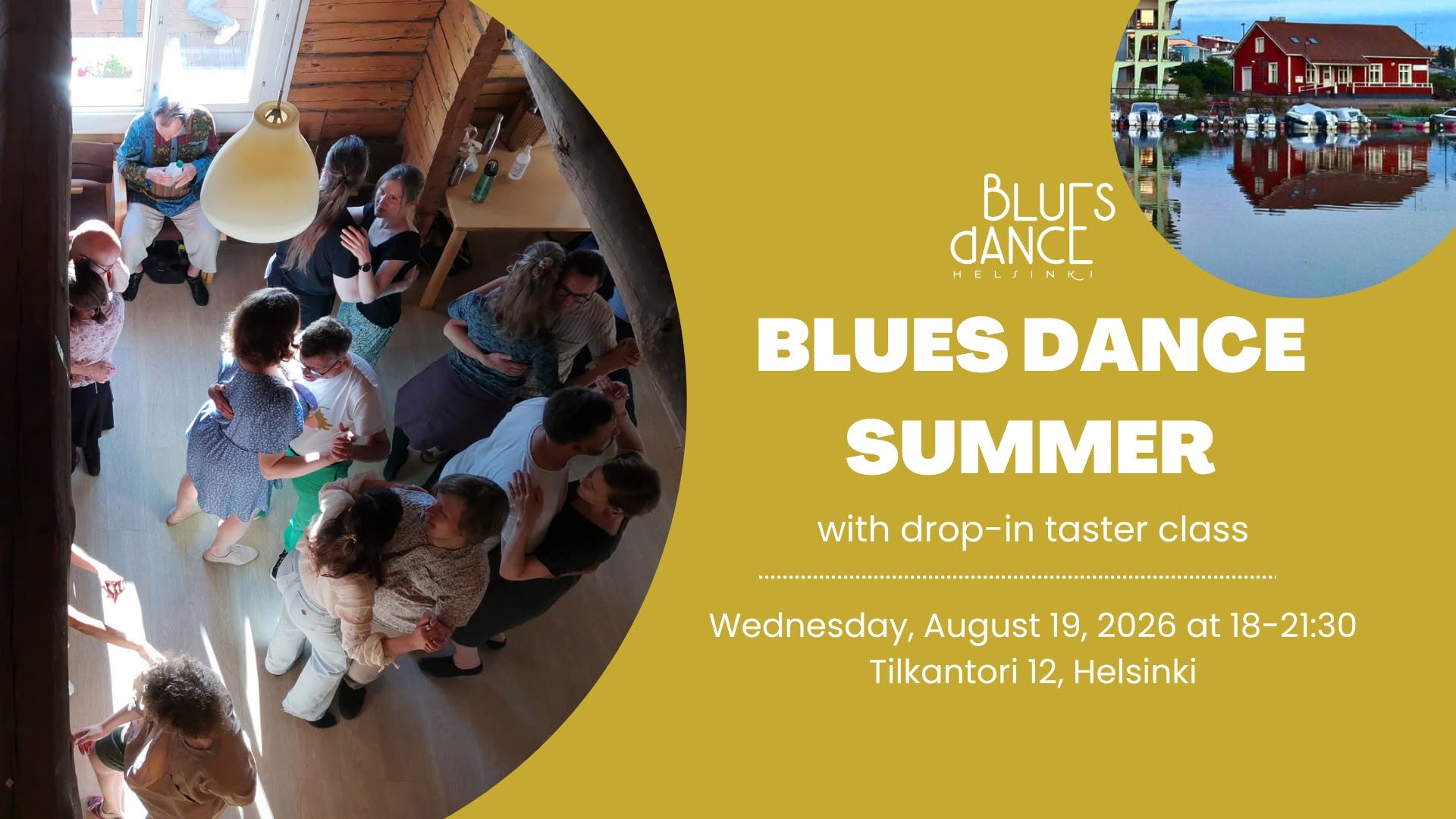 Blues Dance Summer in Pikku Huopalahti
