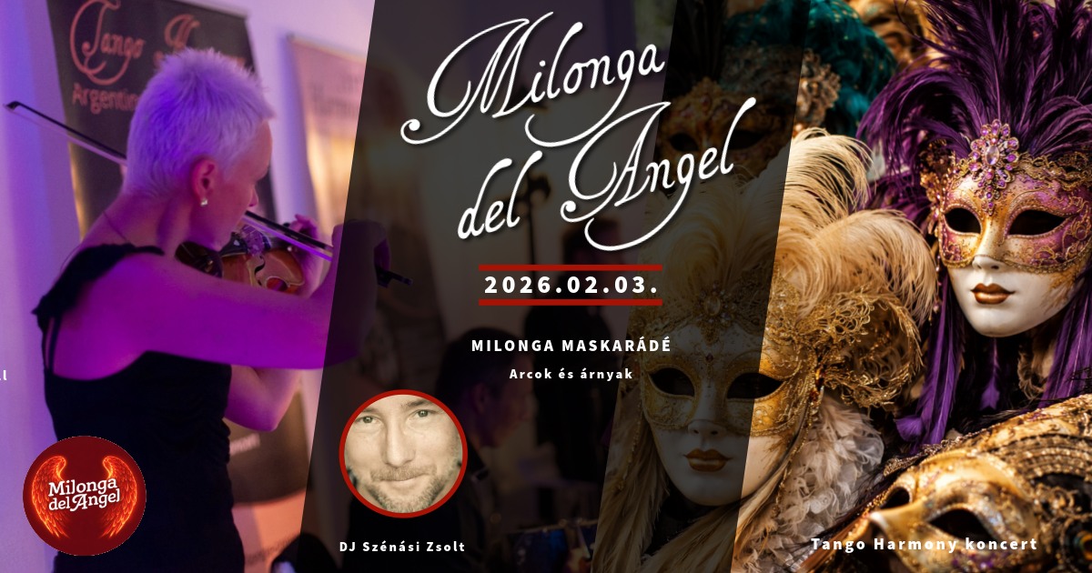 đđ¶ Milonga MaskarĂĄdĂ© Arcok Ă©s ĂĄrnyak