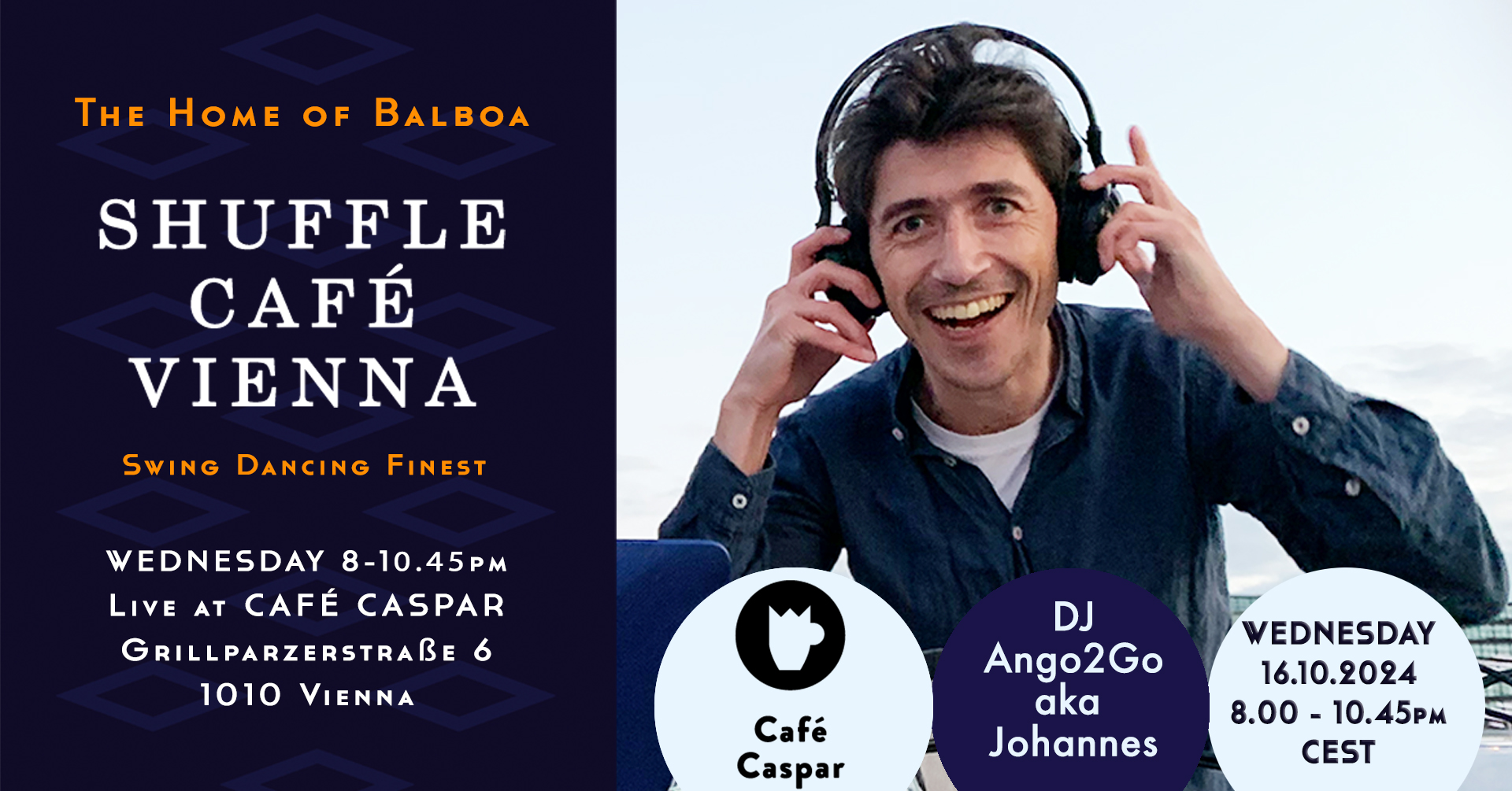 Shuffle Café - DJ Ango2Go aka Johannes