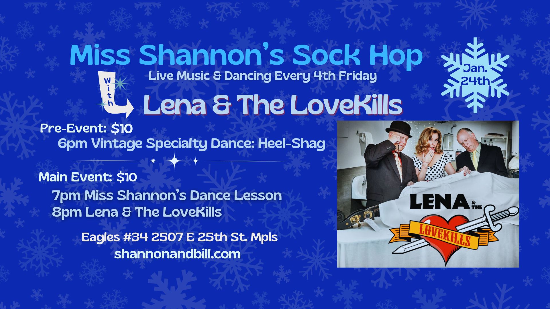Lena & The LoveKills at Miss Shannon's Sock Hop 1 24