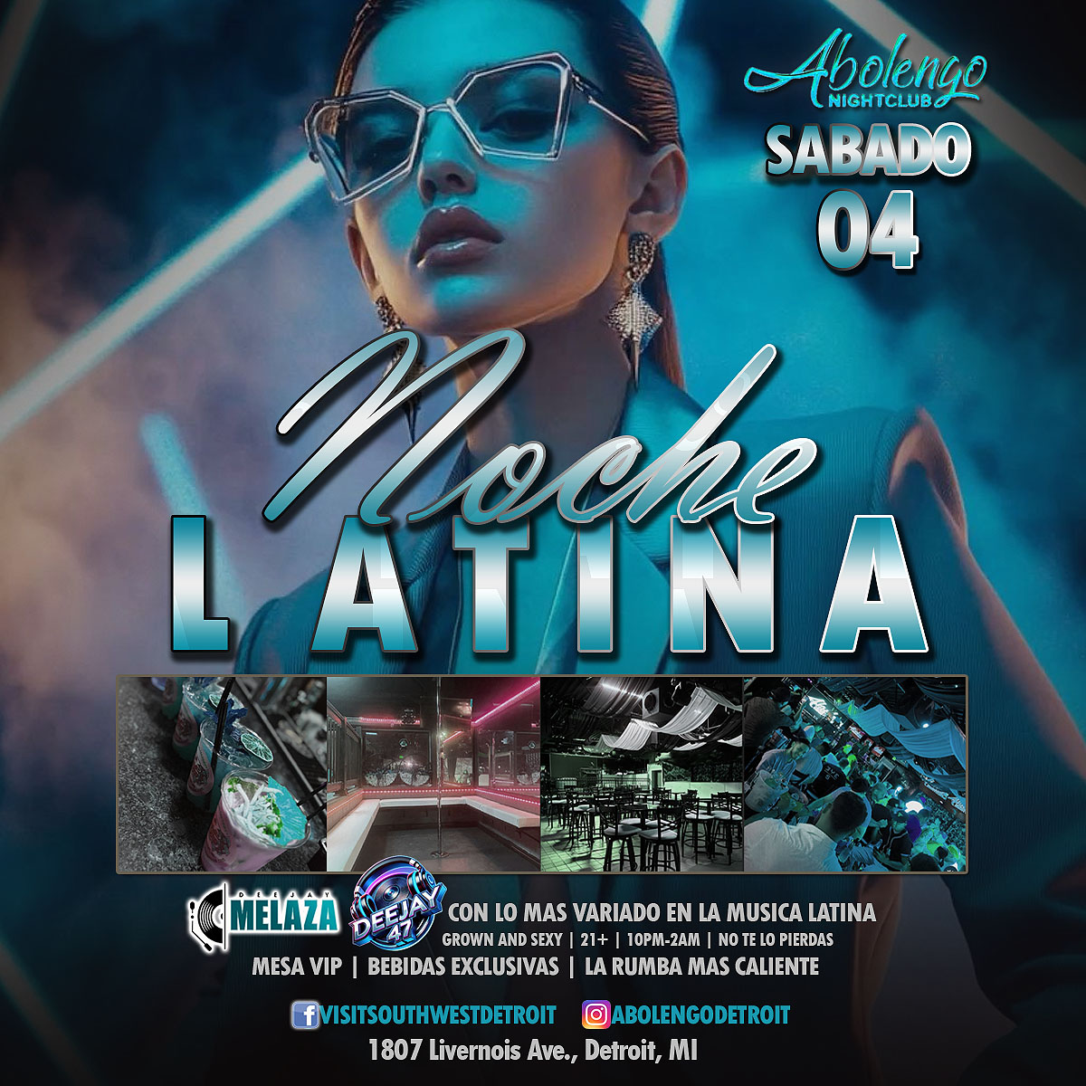 Noches Latina Abolengo Nightclub Southwest Detroit