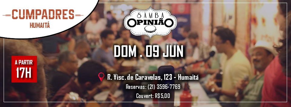 Samba Opinião no Humaitá