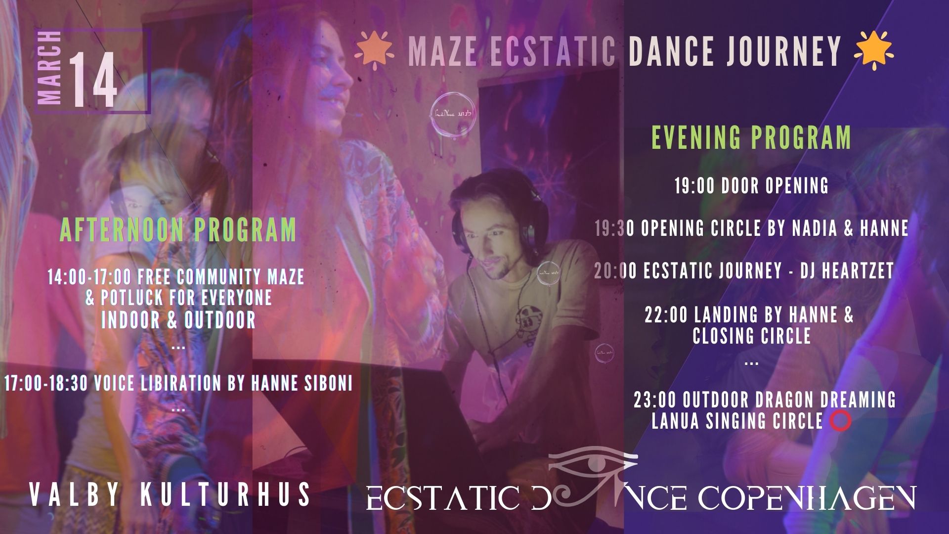 Today! MΓ Ze Ecstatic Dance Journey π
