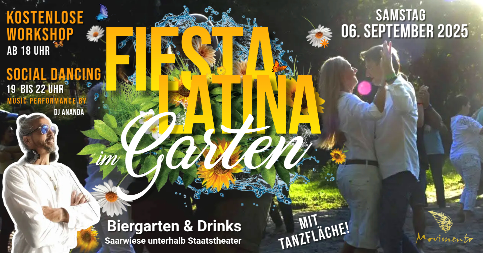 SALSA im GARTEN Open Air am Saar Saarbrücken