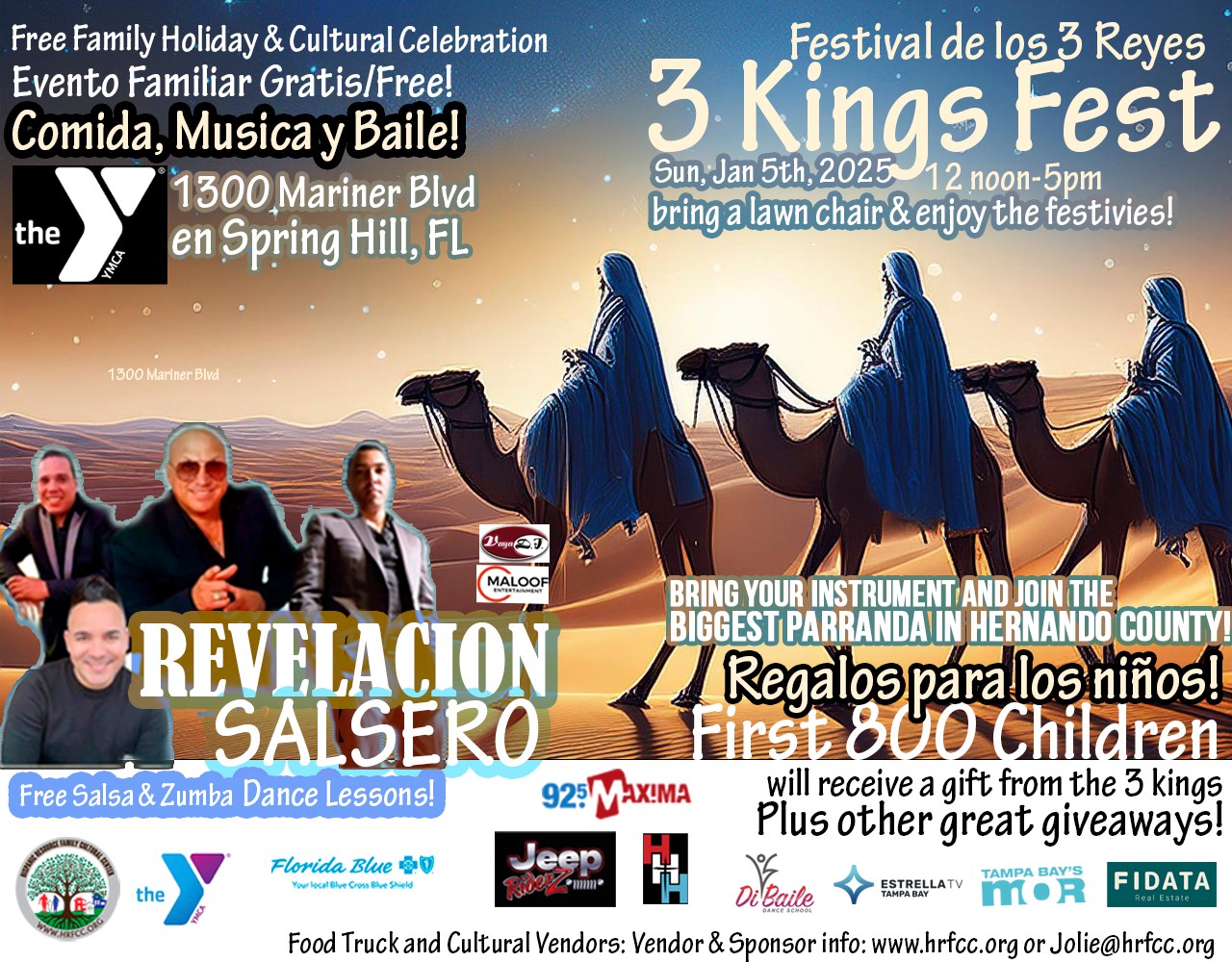 3 Kings Day Festival (3rd Annual) - HERNANDO COUNTY