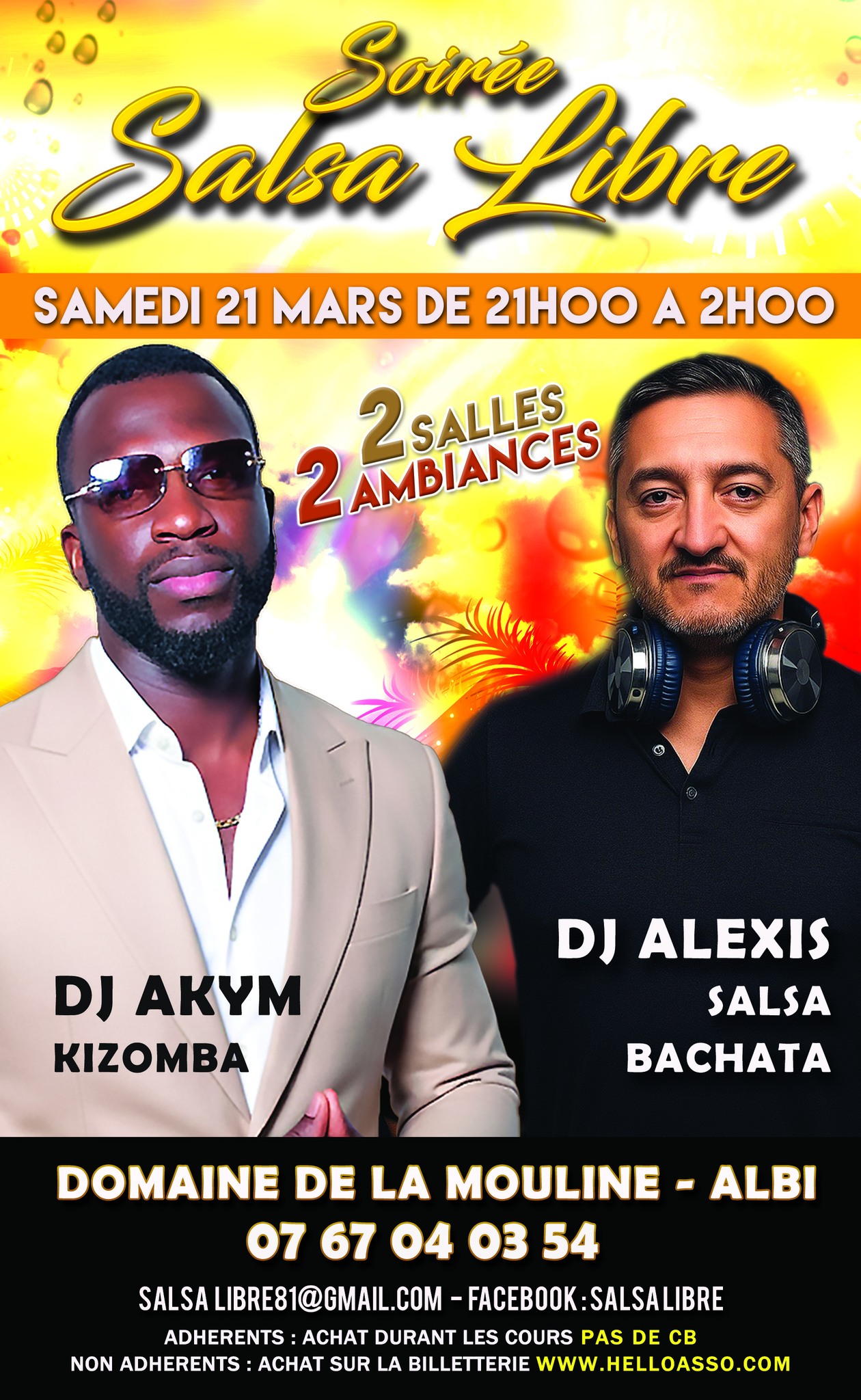 Soirée Salsa Libre 21 03 2026