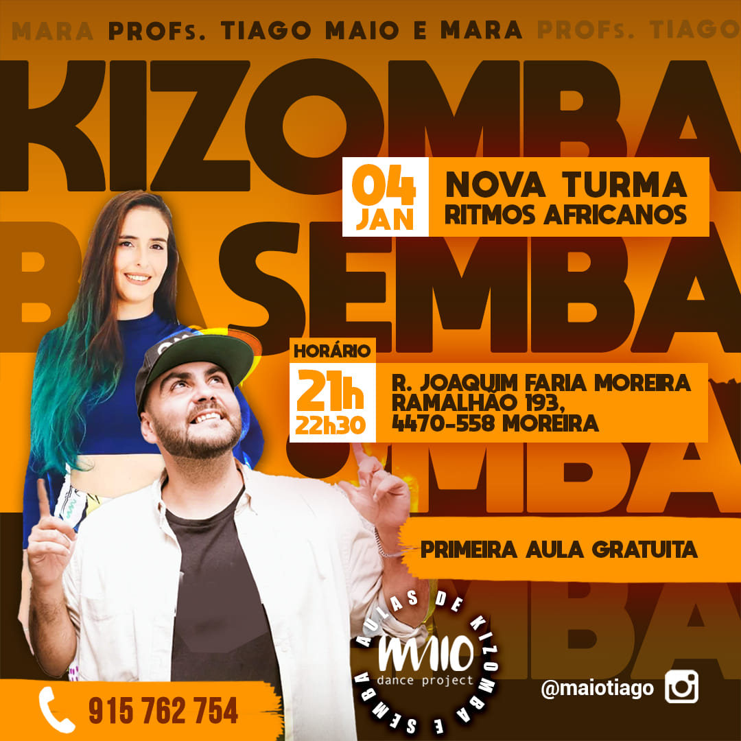 AULA ABERTA KIZOMBA & SEMBA