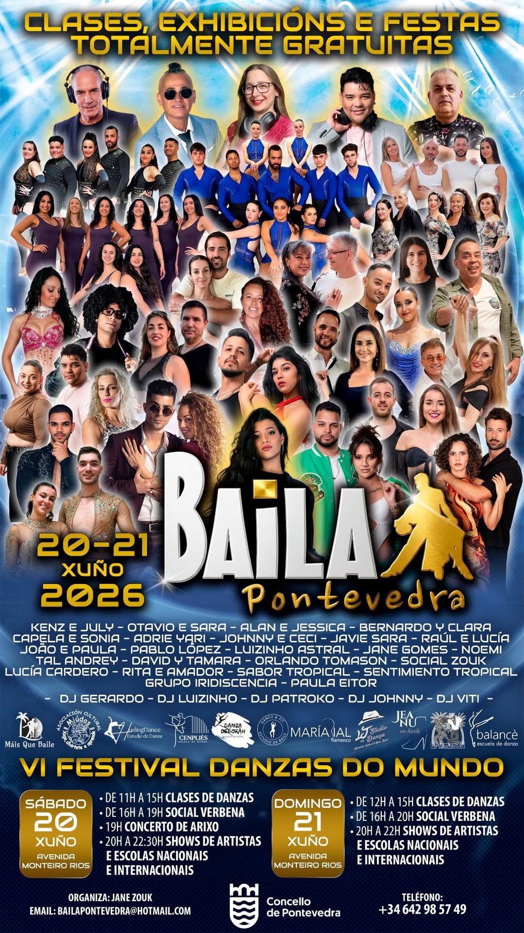 Baila Pontevedra @Danzasdomundo