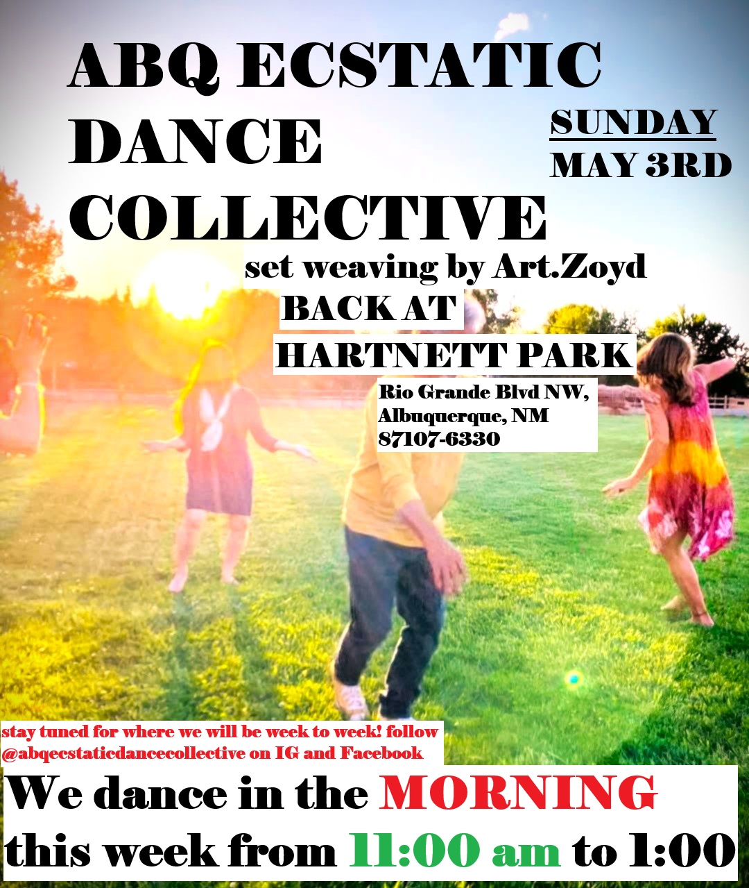 WE ARE BACK AT HARTNETT PARK THIS SUNDAY MORNING, MAY 3RD π§πΌββοΈπ¦πΏπ