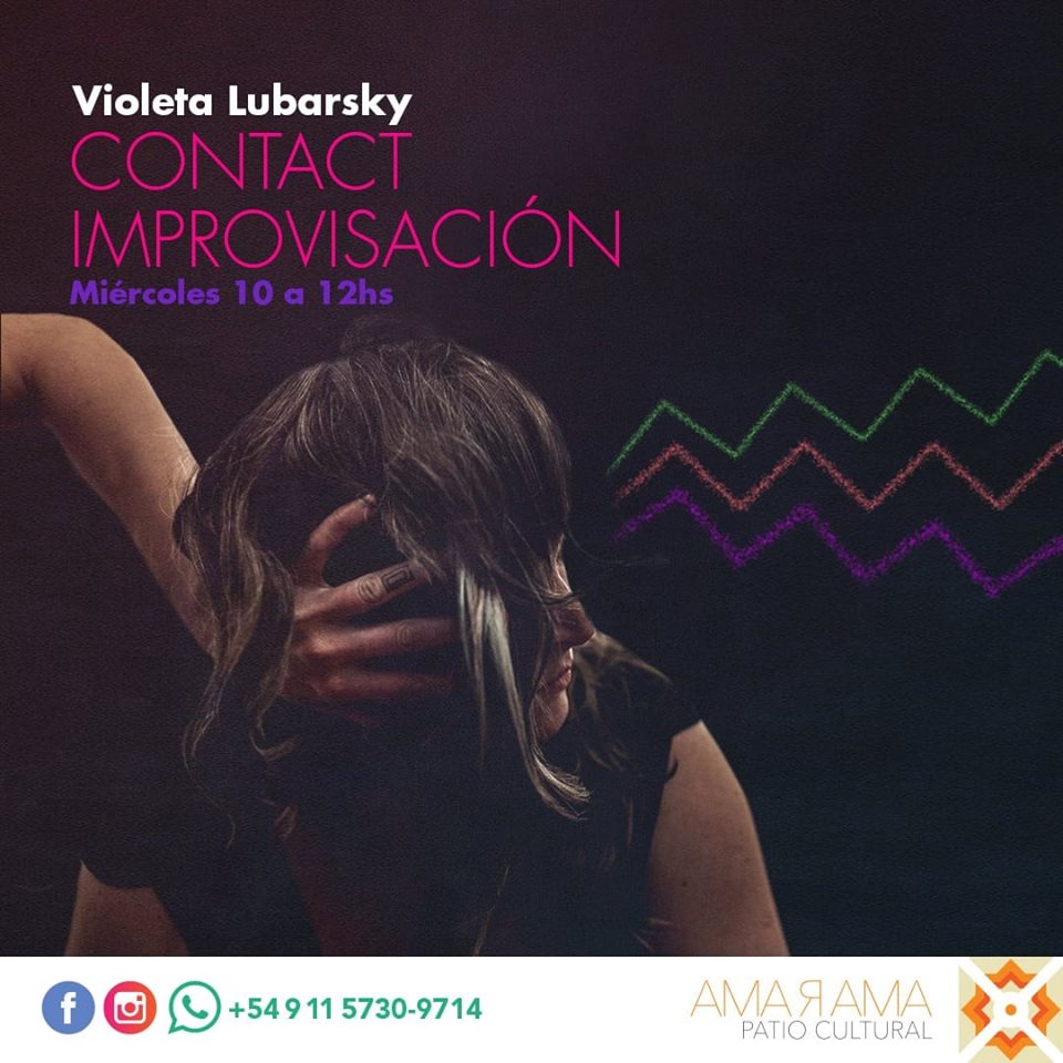 Contact Improvisación - Con Violeta Lubarsky - Miercoles 10 a 12