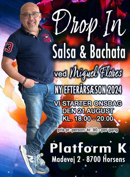 Drop In Salsa Bachata etferårsæson på Platform K