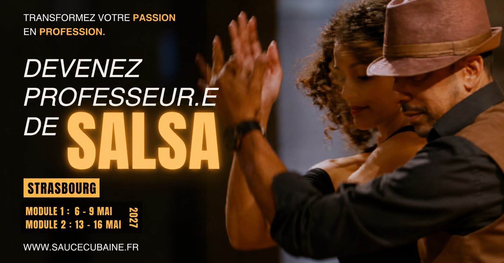 Niv 2 - Formation Professeur de Salsa Cubaine Strasbourg